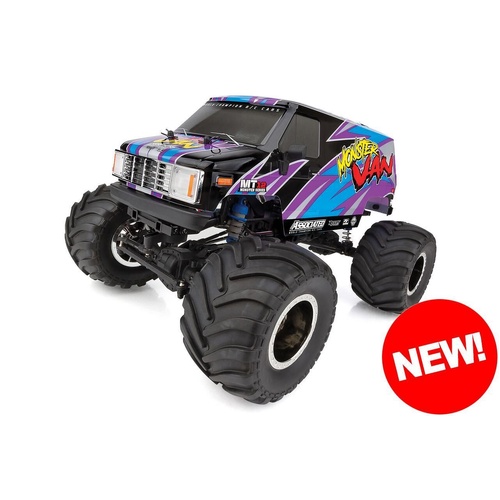Team Associated MT12 Monster Van RTR LiPo Combo - ASS40008C