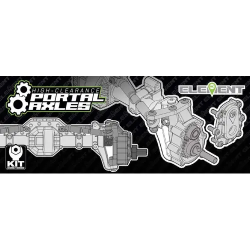 Enduro Portal Axle Conversion Kit - ASS40128