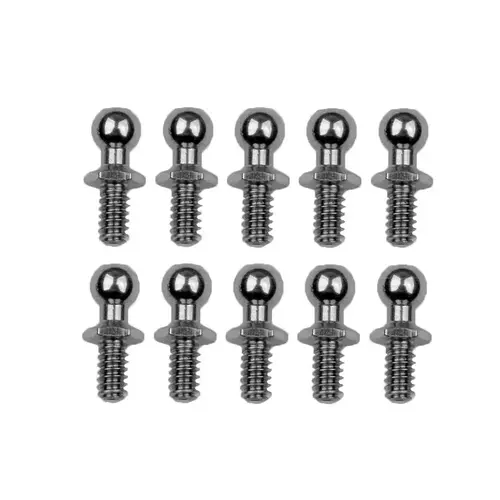 Team Associated RC10 .20 Ballstuds Set Silver - ASS6271
