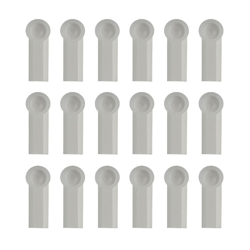 Team Associated Ball Cups, white 6279
