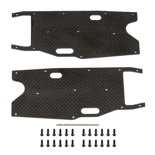 RC8T3.1 FT Graphite Arm Stiffeners, rear