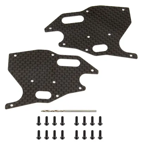 RC8B3.1 FT Graphite Arm Stiffeners front