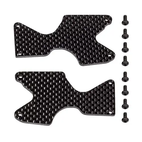 Team Associated RC8B4.1 FT Rear Suspension Arm Inserts Carbon Fiber - ASS81668