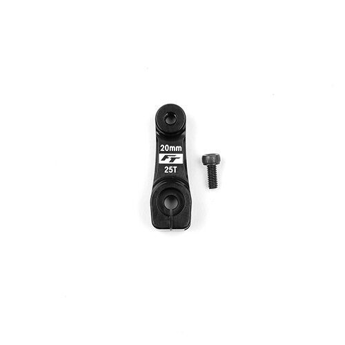 Team Associated RC8 FT Aluminum Clamping Servo Horn 25t 20mm -2mm Offset - ASS81673