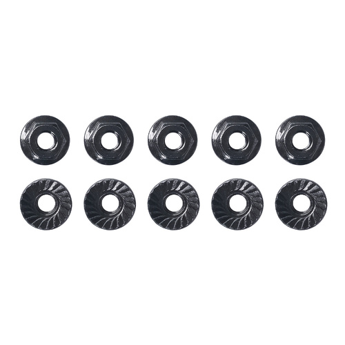 Team Associated 91150 M4 Low Profile Serrated Steel Wheel Nuts