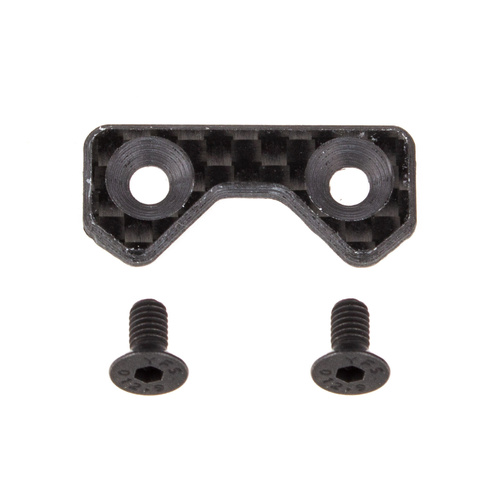 Team associated FT RC10B6 One-Piece Front Wing Button, carbon fiber 91916