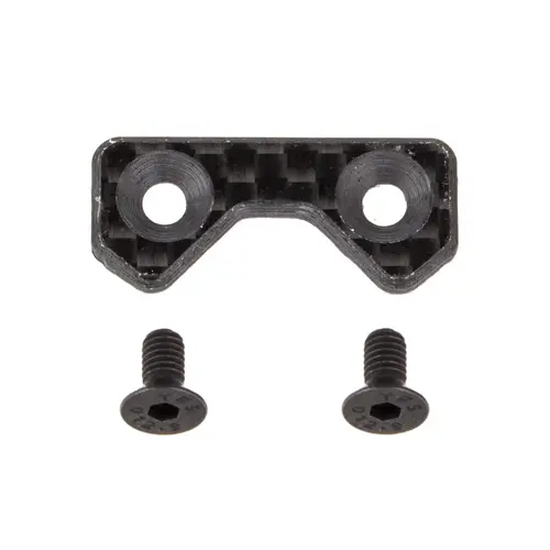 Team associated FT RC10B6 One-Piece Front Wing Button, carbon fiber 91916