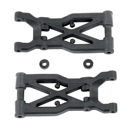 Team associated RC10B74 REAR SUSPENSION ARMS, HARD