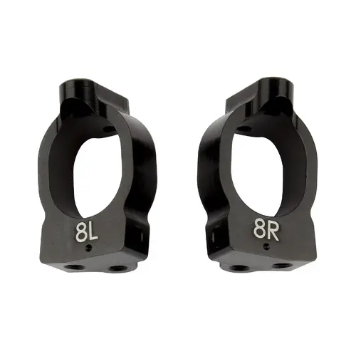 Team associated RC10B74 CASTER BLOCK, 8 DEGREE
