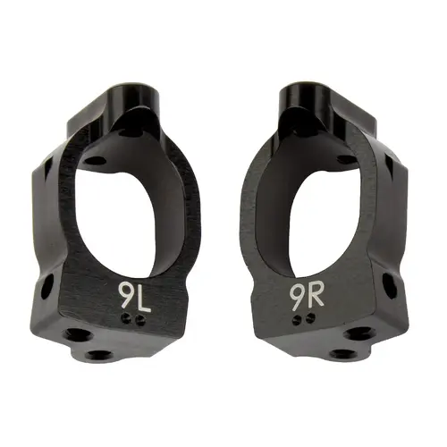 Team associated RC10B74 CASTER BLOCK, 9 DEGREE