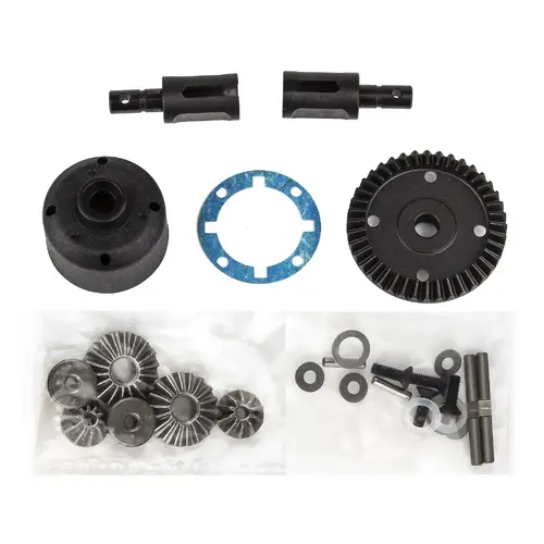 Team Associated RC10B74.1 LTC Differential Set, front and rear 92354