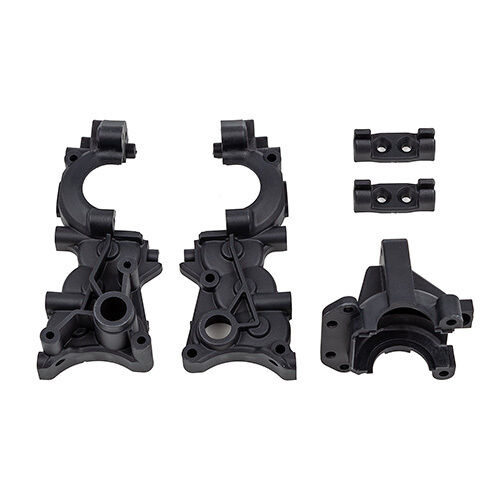 Team Associated RC10B7 FT Gearbox, carbon 92406