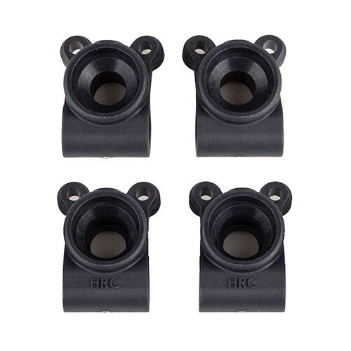 Team Associated RC10B7 FT Rear Hubs, carbon 92413