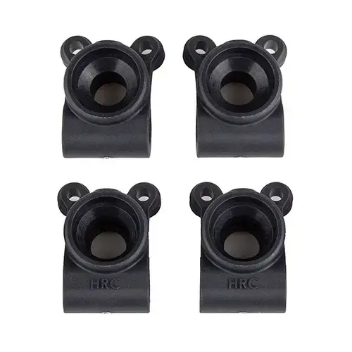 Team Associated RC10B7 FT Rear Hubs, carbon 92413