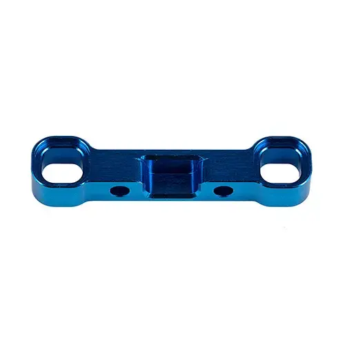 Team Associated RC10B7 Arm Mount D, blue aluminum 92433