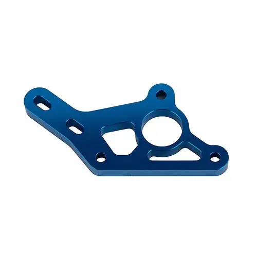 Team Associated RC10B7 Motor Mount, blue aluminum 92439