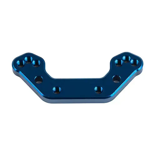 Team Associated RC10B7 Rear Ballstud Mount, blue aluminum 92440