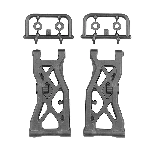 Team Associated 92625 RC10B84 FT Carbon Front Suspension Arms, 73mm