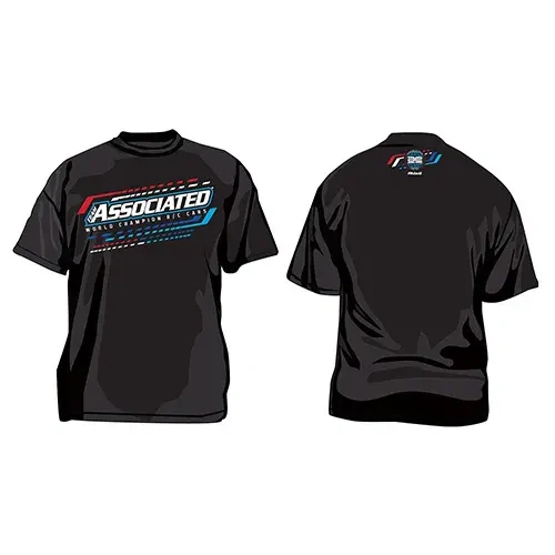 Team Associated WC23 T-Shirt Black 4XL - ASS97124