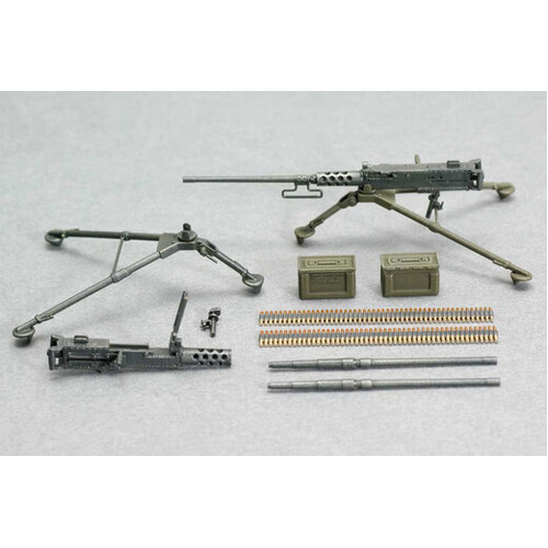 Asuka 1/35 Browning M2 machine gun set A w/ Tripod Plastic Model Kit