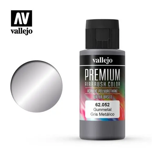 Vallejo Premium Colour Gunmetal 60 ml