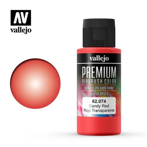 Vallejo Premium Colour Candy Red 60 ml