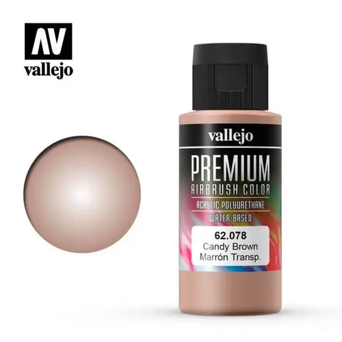 Vallejo Premium Colour Candy Brown 60 ml