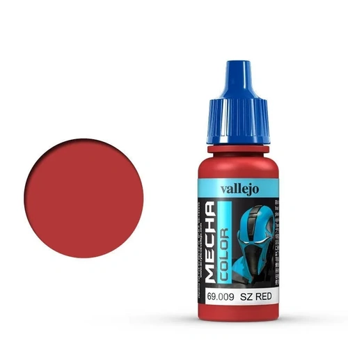 Vallejo Mecha Colour SZ Red 17ml Acrylic Airbrush Paint [69009] (6 PCS)