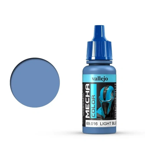 Vallejo Mecha Colour Light Blue 17ml Acrylic Airbrush Paint [69016] (6 PCS)