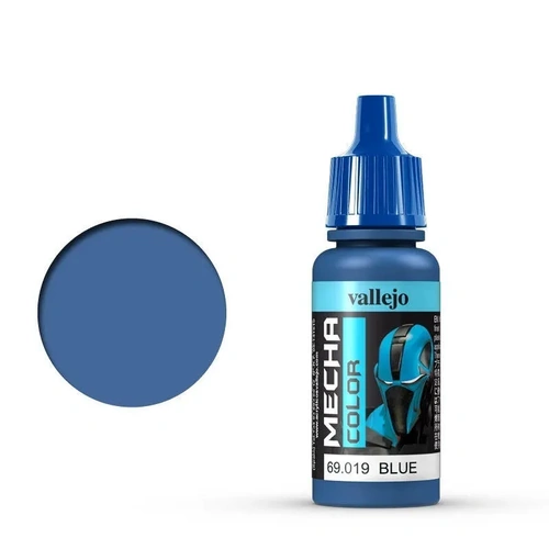 Vallejo Mecha Colour Blue 17ml Acrylic Airbrush Paint [69019] (6 PCS)