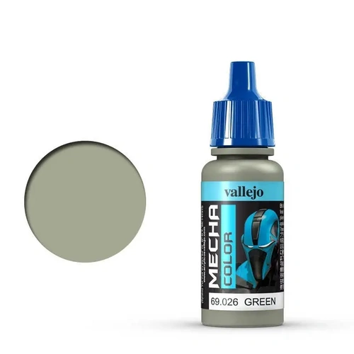 Vallejo Mecha Colour Green 17ml Acrylic Airbrush Paint [69026] (6 PCS)