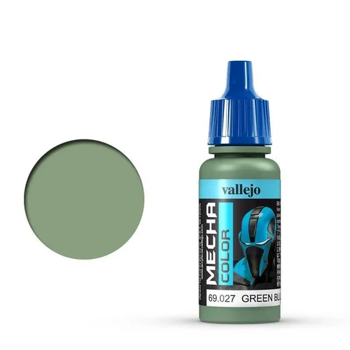 Vallejo Mecha Colour Green Blue 17ml Acrylic Airbrush Paint [69027] (6 PCS)