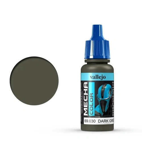 Vallejo Mecha Colour Dark Green 17ml Acrylic Airbrush Paint [69030] (6 PCS)