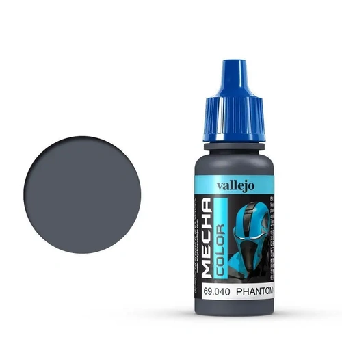 Vallejo Mecha Colour Phantom Grey 17ml Acrylic Airbrush Paint [69040] (6 PCS)