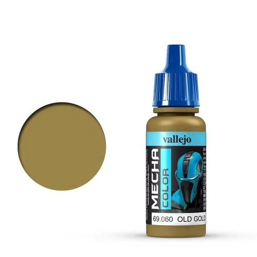 Vallejo Mecha Colour Old Gold 17ml Acrylic Airbrush Paint [69060] (6 PCS)
