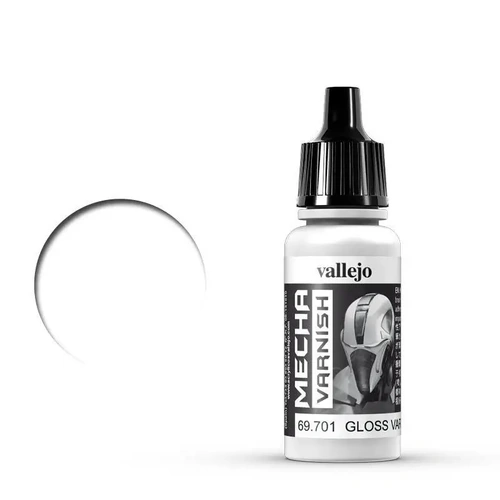 Vallejo Mecha Colour Gloss Varnish 17ml [69701] (6 PCS)