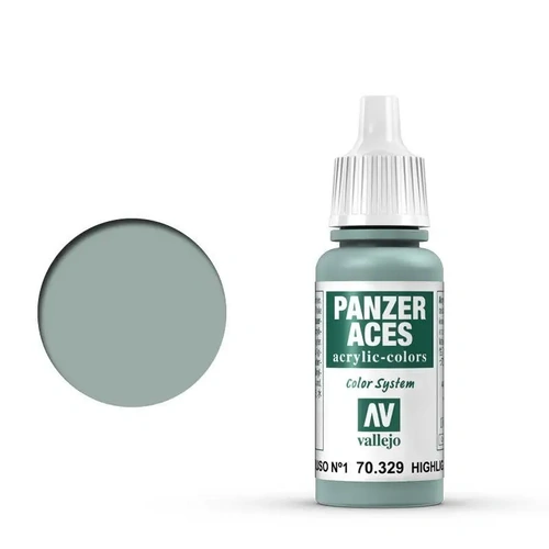 Vallejo Panzer Aces Rus Tanker Highlights 17 ml Acrylic Paint [70329] (6 PCS)