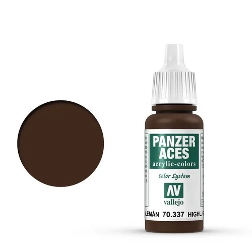 Vallejo Panzer Aces Ger Tanker Highlights 17 ml Acrylic Paint [70337] (6 PCS)