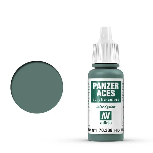 Vallejo Panzer Aces Feldgrau I Highlights 17 ml Acrylic Paint [70338] (6 PCS)