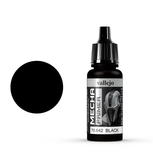 Vallejo Mecha Colour Black Primer 17ml [70642] (6 PCS)
