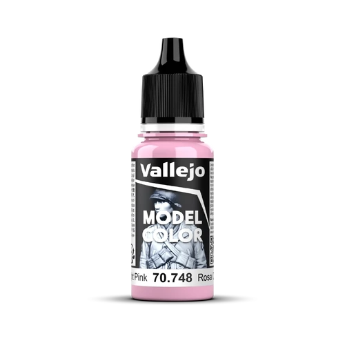 Vallejo Model Colour #042 - Light Pink - 18 ml Matt Acrylic Paint