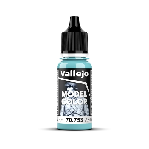 Vallejo Model Colour #068 - Light Blue Green - 18 ml Matt Acrylic Paint