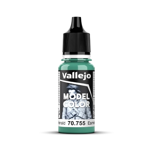 Vallejo Model Colour #074 - Light Emerald - 18 ml Matt Acrylic Paint