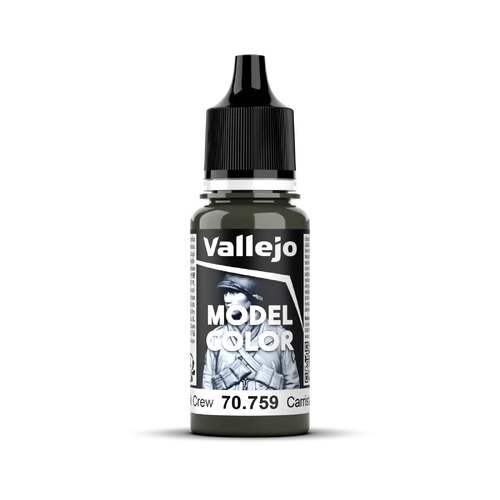 Vallejo Model Colour #100 - German Tank Crew - 18 ml Matt Acrylic Paint