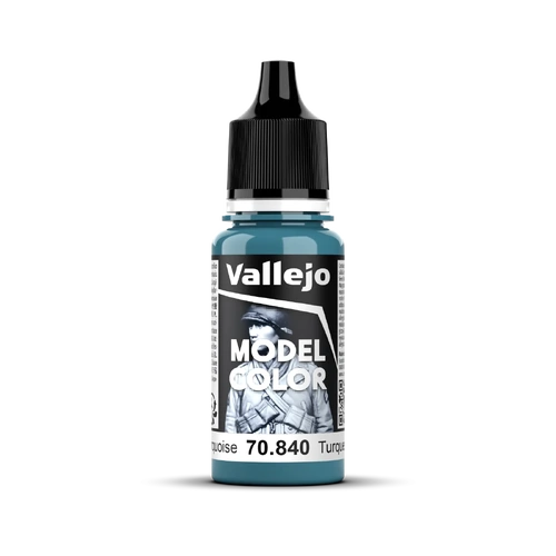 Vallejo Model Colour #070 Light Turquoise 17 ml Acrylic Paint