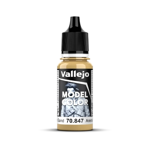 Vallejo Model Colour #136 Dark Sand 17 ml Acrylic Paint