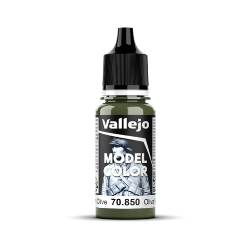 Vallejo Model Colour #094 Medium Olive 17 ml Acrylic Paint