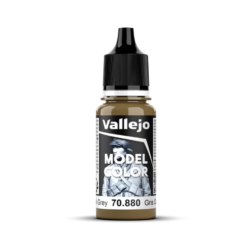 Vallejo Model Colour #134 Khaki Grey 17 ml Acrylic Paint
