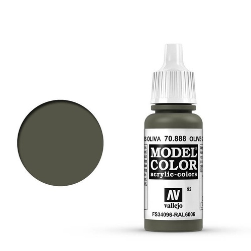 Vallejo 70888 Model Colour #092 Olive Grey 17 ml Acrylic Paint