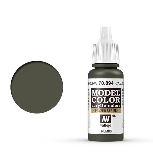 Vallejo 70894 Model Colour #096 Cam Olive Green 17 ml Acrylic Paint